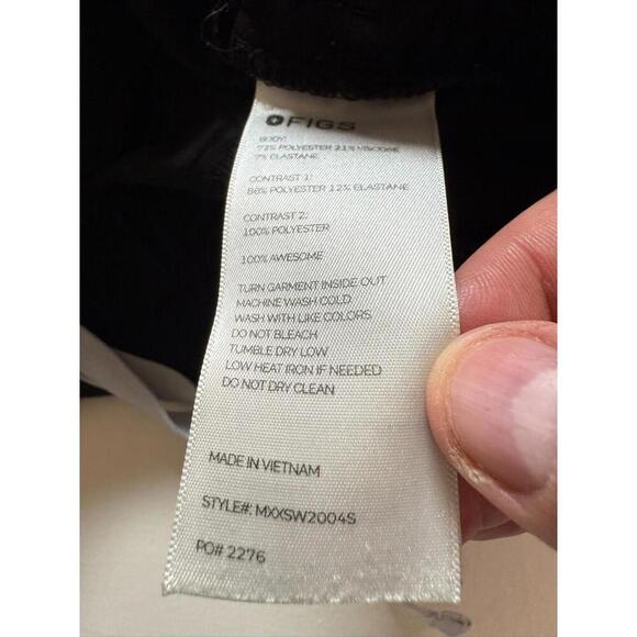 FIGS Tansen Joggers Mens XXL Black Athletic Scrub Pants Technical MXXSW2004 - Picture 3 of 6